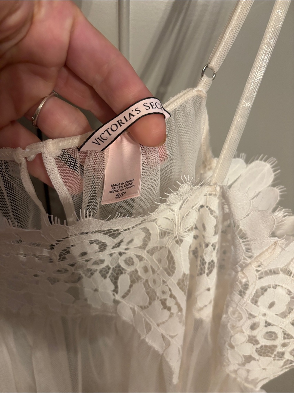 Victorias Secret Dream Angels Sheer lace top S - Picture 4 of 6